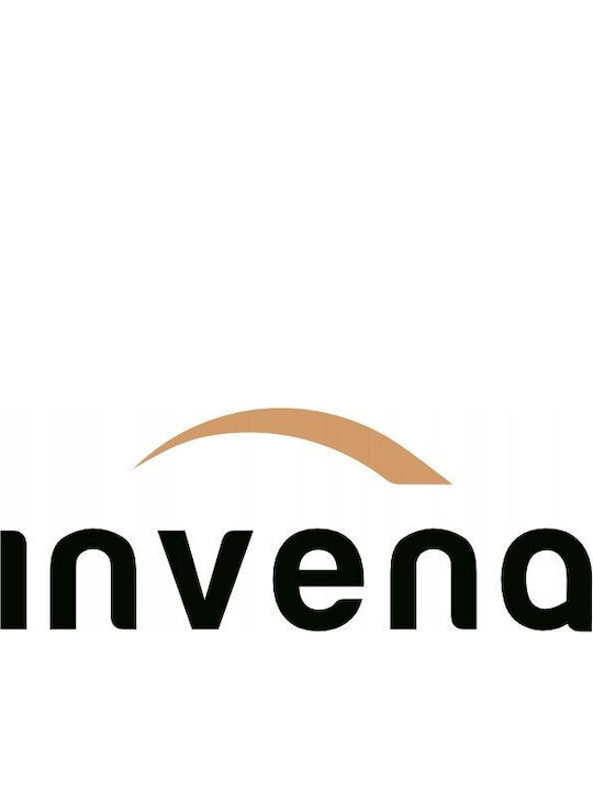 Invena Αναμεικτική Μπαταρία Νιπτήρα Ασημί