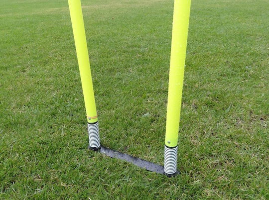 Yakimasport Spring Wall Junior 150cm Football Training Player Dummies Blue 1pcs