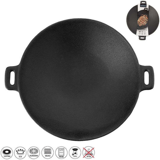 Orion Wok din Fontă 30cm