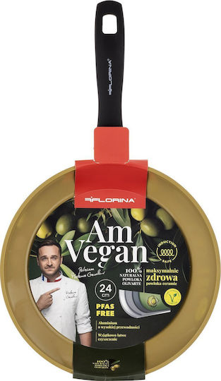 Florina Amvegan Τηγάνι από Αλουμίνιο με Αντικολλητική Επίστρωση 24cm