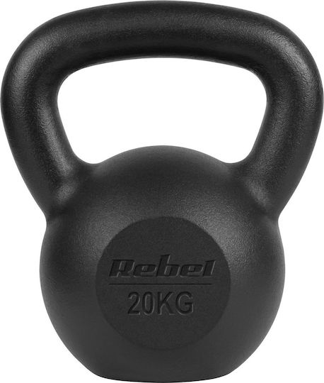 Kettlebell din fontă de 20 kg Rebel Active