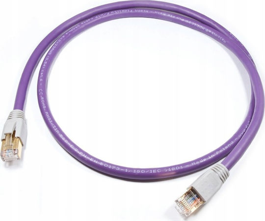 Melodika F/UTP Cat.6e (High Speed) Cablu De Rețea Ethernet 80m Violet