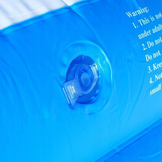 Vilde Kinder Schwimmbecken PVC 450l Aufblasbar 170x115x47cm Blau