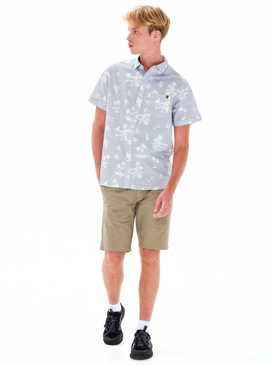 Short-sleeved Shirt Gray