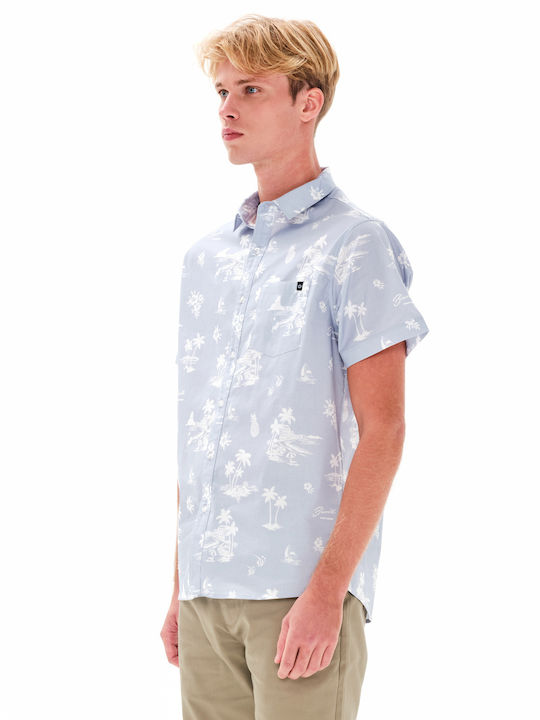 Short-sleeved Shirt Gray