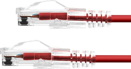ProXtend U/UTP Cat.6 Ethernet Network Cable 4m Red 1pcs