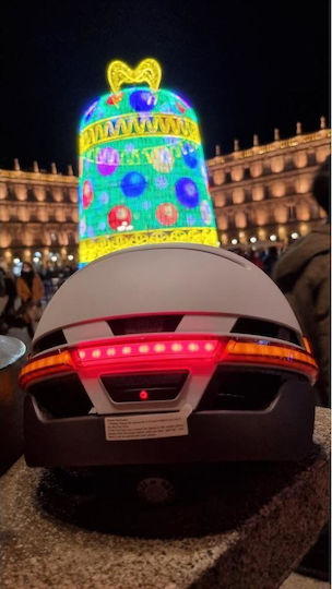 Livall C20 Κράνος για Ηλεκτρικό Scooter σε Γκρι Χρώμα
