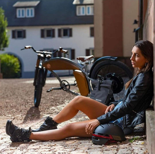 Livall C20 Κράνος για Ηλεκτρικό Scooter σε Γκρι Χρώμα