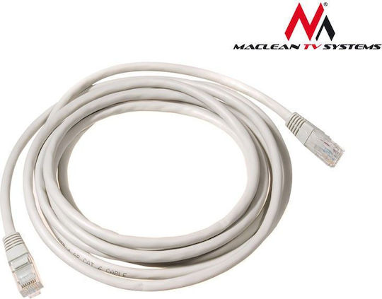 Maclean Energy U/UTP Cat.5e (Gigabit) Καλώδιο Δικτύου Ethernet 20m Γκρι
