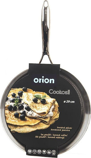 Orion Crepe Maker made of Aluminum with Non-Stick Coating 28cm