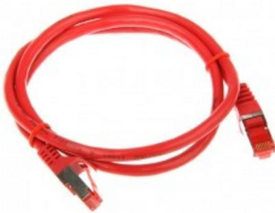InLine S/FTP Kat.6 Gigabit Netzwerkkabel Ethernet 1m Rotes