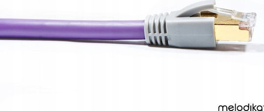 Melodika F/UTP Cat.6e (High Speed) Cablu De Rețea Ethernet 1.5m Violet