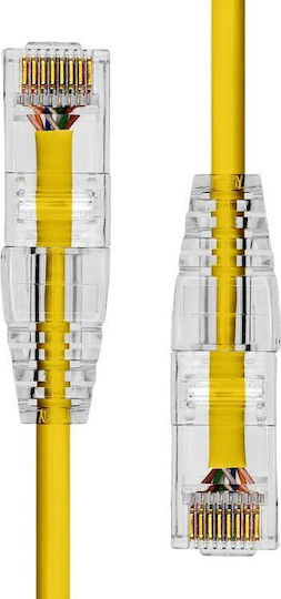 ProXtend U/UTP Cat.6 (Gigabit) Καλώδιο Δικτύου Ethernet 3m Κίτρινο