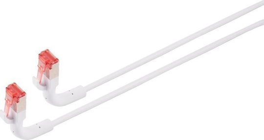Lanview U/FTP (STP) Cat.6a (Gigabit) Καλώδιο Δικτύου Ethernet 3m Λευκό