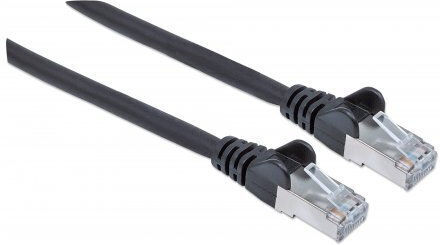 Intellinet S/FTP Cat.6a (Gigabit) Καλώδιο Δικτύου Ethernet 15m Μαύρο