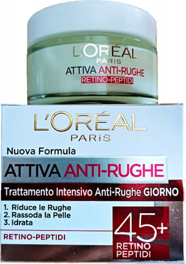 L'Oreal Paris Wrinkle Expert Cremă de Față pentru Anti-îmbătrânire și Tonifiere 50ml