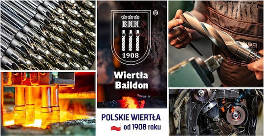 Alpen Drills Τρυπάνι HSS για Μέταλλο 20mm