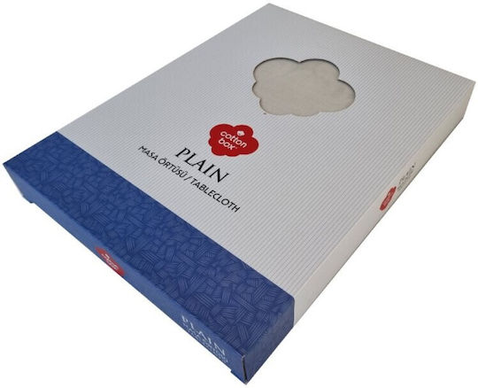 Cotton Box Față de masă Cremă 155x220cm