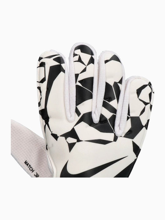 Nike Match Kids Goalkeeper Gloves White