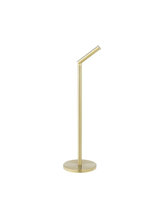 Wenko Floor Bathroom Paper Holder Metallic Gold