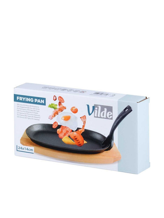 Vilde Pan aus Gusseisen 12.5cm