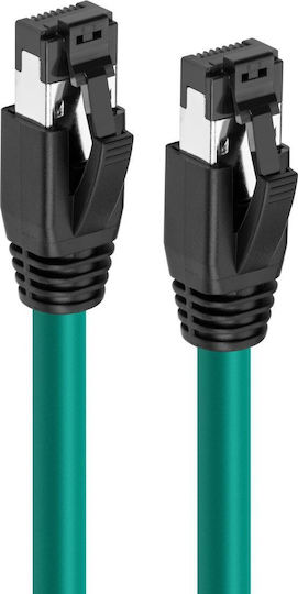 Microconnect S/FTP Cat.8.1 Καλώδιο Δικτύου Ethernet 1m Πράσινο