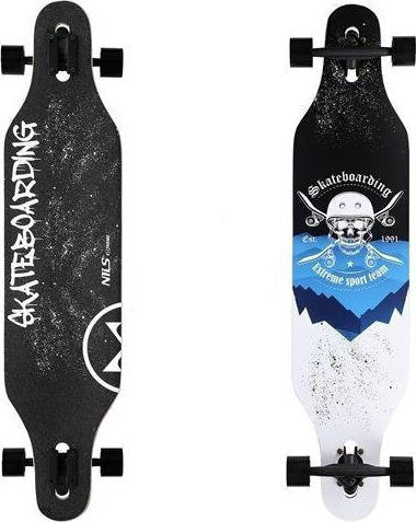 Nils Complete Longboard Μαύρο