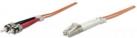 Fibertechnic Cablu Fibră Optică LC-ST 1m Portocaliu