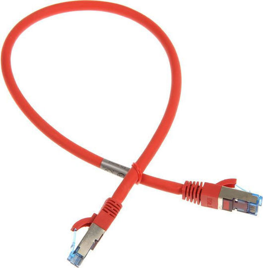 InLine S/FTP Cat.6 (Gigabit) Καλώδιο Δικτύου Ethernet 0.5m Κόκκινο