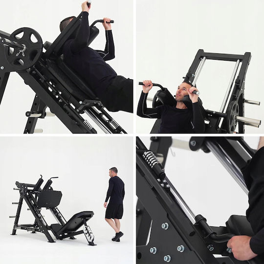 HMS LP3175 Presă pentru picioare cu greutăți 450kg Presă de picioare semi-comercială