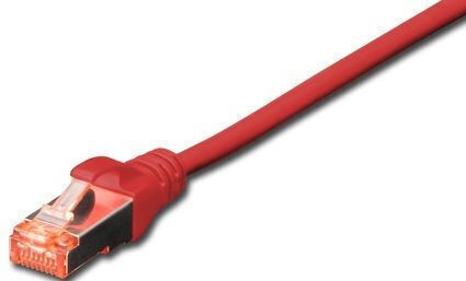 3M S/FTP Cat.6 (Gigabit) Καλώδιο Δικτύου Ethernet 3m Κόκκινο 10τμχ