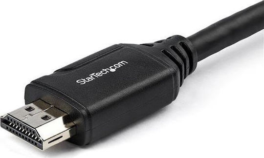 StarTech Cablu HDMI De Sex Masculin - HDMI De Sex Feminin 0.15m Negru