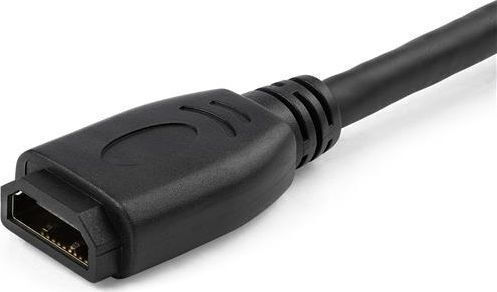 StarTech Cablu HDMI De Sex Masculin - HDMI De Sex Feminin 0.15m Negru