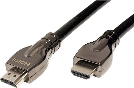 Roline HDMI 1.4 High Speed 1080p 120Hz Cable HDMI male - HDMI male 15m Μαύρο