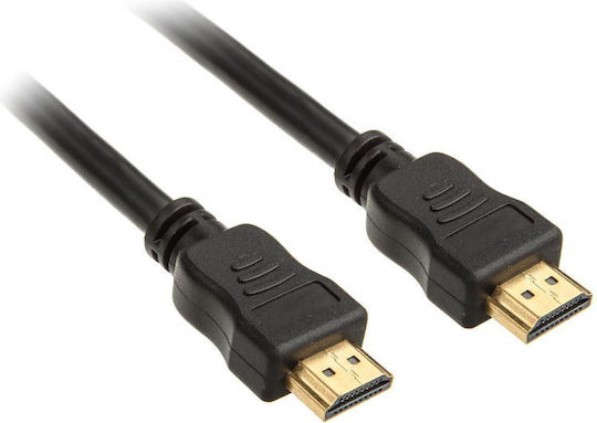 InLine HDMI 1.4 High Speed 1080p 120Hz Cable HDMI male - HDMI male 2m Μαύρο