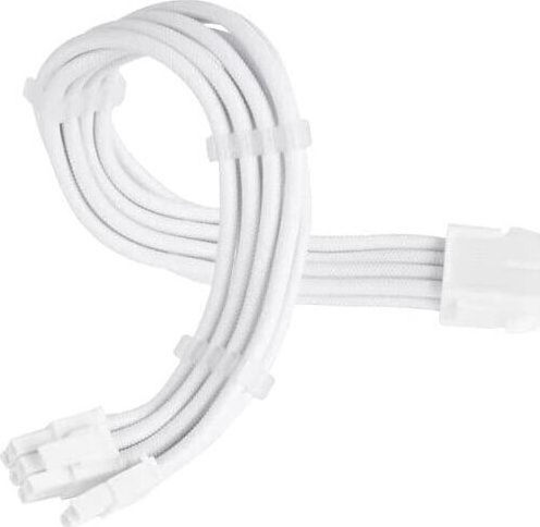 Silverstone 8-Pin PCIe - 6+2 Pin PCIe Cable 0.25m Λευκό SST-PP07E-PCI8W-V2