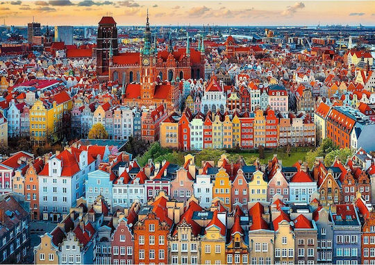 Vedere în Gdańsk, Polonia Puzzle 2D 1000buc