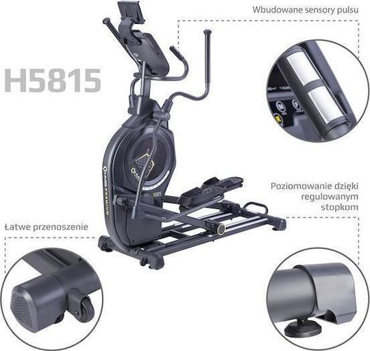 HMS Magnetisches Crosstrainer-Gerät mit Scheibe 8kg für Benutzer bis 150kg