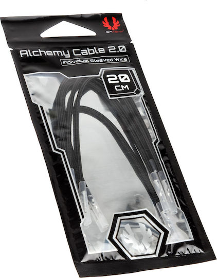BitFenix Alchemy 2.0 PSU Cable - Cable 0.2m Μαύρο BFX-ALC-20CMLK-RP