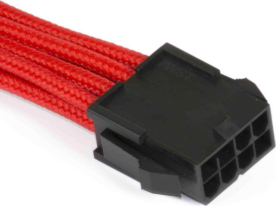 Phanteks 6+2 Pin PCIe - 6+2 Pin PCIe Cable 0.5m Κόκκινο PH-CB8V_RD