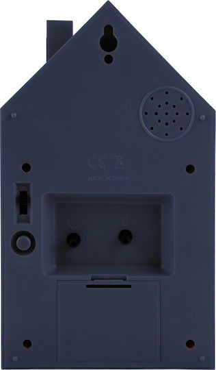 Karlsson Cuckoo Ρολόι Τοίχου Με Εκκρεμές Μαύρο 12x20cm