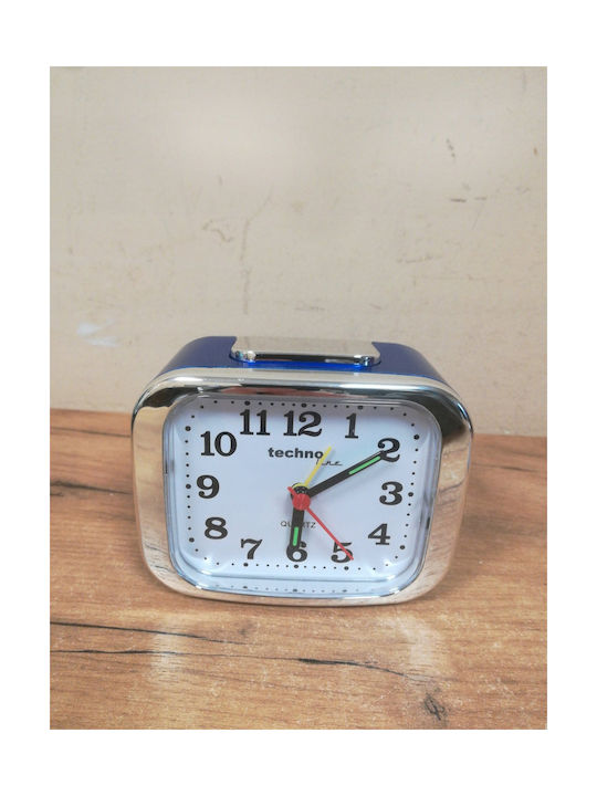 Technoline Technoline Tabletop Clock with Indicators with Blue Alarm Clock
