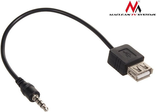 Maclean Energy Converter 3.5mm male to USB-A female 1pcs MCTV-693
