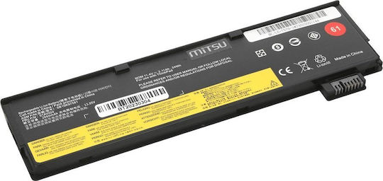 Mitsu Συμβατή Μπαταρία για Lenovo ThinkPad T470, T570 με 2140mAh