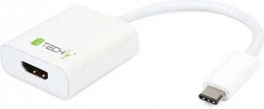 Techly USB-C male - HDMI female (020409)
