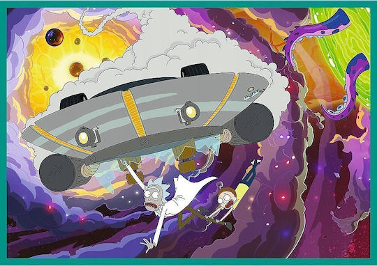 Rick And Morty Puzzle 2D 1000pcs
