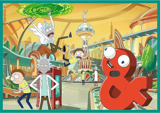 Rick And Morty Puzzle 2D 1000pcs