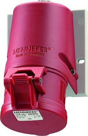 Mennekes Τετραπολική Πρίζα Ράγας 400V 32A