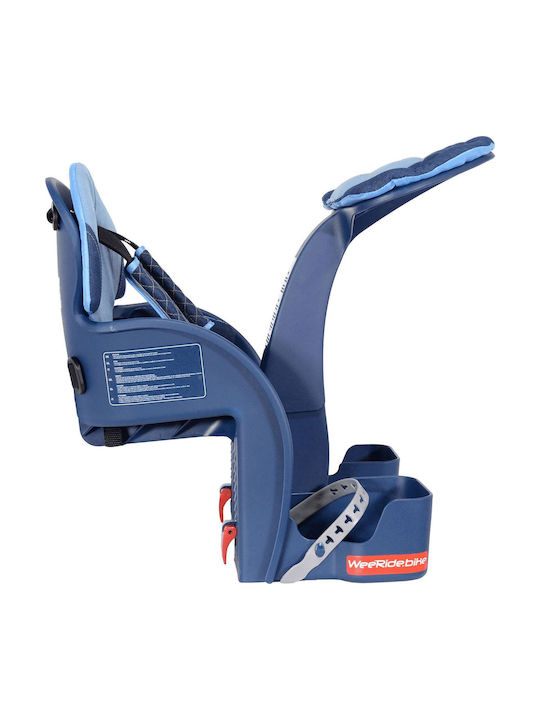 WeeRide Front Kids Bicycle Seat Frame Blue