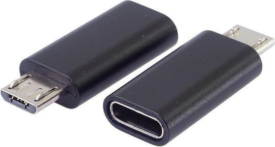 PremiumCord Converter micro USB male to USB-C female 1pcs KUR31-20